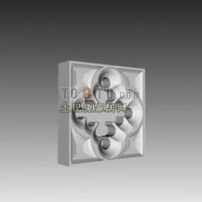 Plaster European Building Component 3d model
