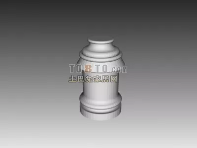 China Gate 3d model