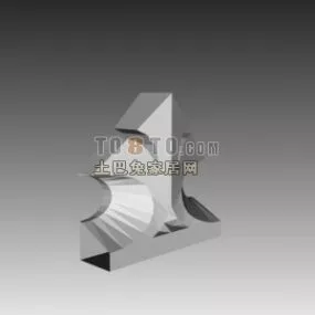 Wreck Construction Column 3d model