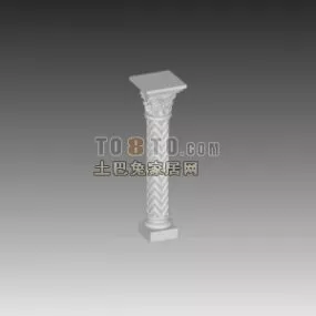 European Construction Column 3d model