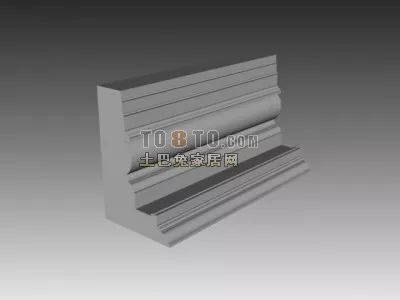 Plaster Molding European Construction Component 3d model Plaster Molding European Construction Component 3d model