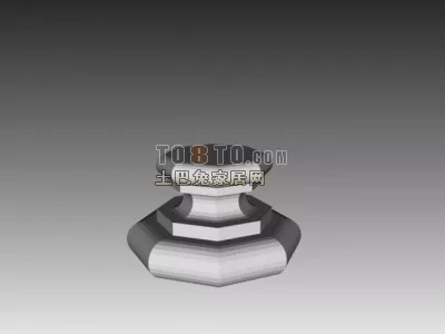 Urn Base Decoration 3d model Urn Base Decoration 3d model
