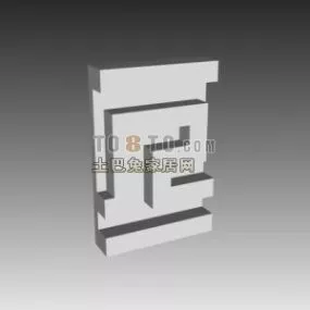 Frame Decoration Modular 3d model