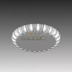 Ceiling Lamp Circle Shape 3d model