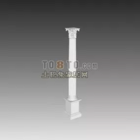 Stone Column 3d model