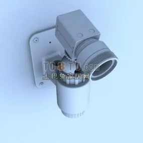 Cctv Camera Wall Mount 3d model