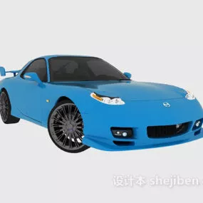 Mazda Rx7 Sports Car 3d model