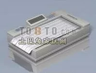 Hospital Xray Medical Device 3d model
