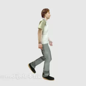Man Walking Character 3d model