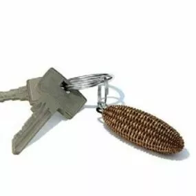 Realistic Metal Key 3d model