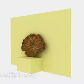 Metal Lotus Jewelry 3d model