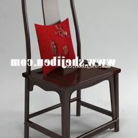 Chinese Retro Chair Furniture 3d model