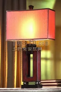 Luster Candle Lamp 3d model