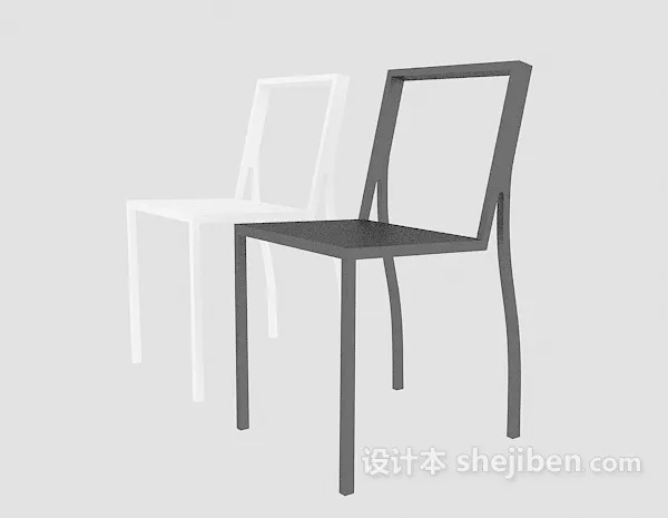 Wireframe Chair 3d model