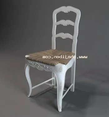 Country Chair Wood Material 3d model Country Chair Wood Material 3d model