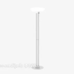 Modern White Floor Lamp 3d model