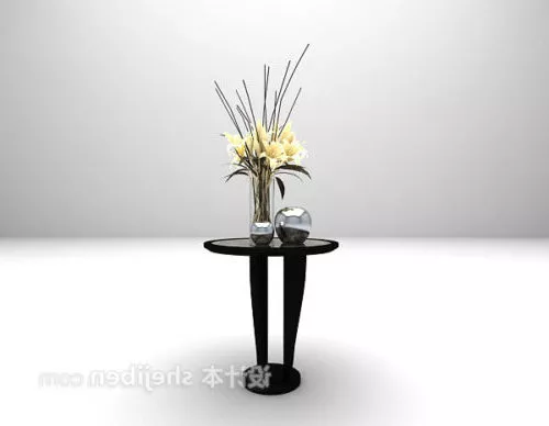 Flower Lowpoly Decoration 3d model