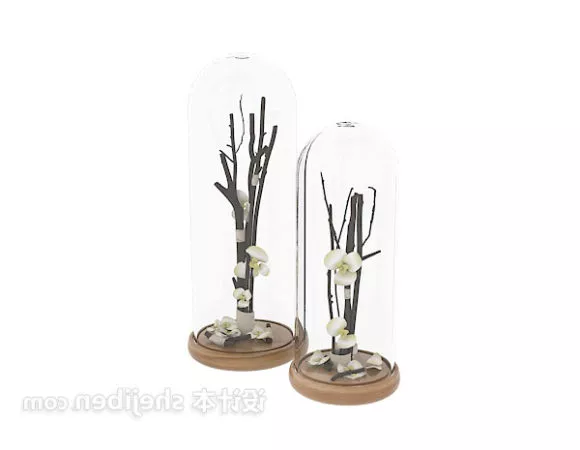 Color Glass Vase Traunsee 3d model