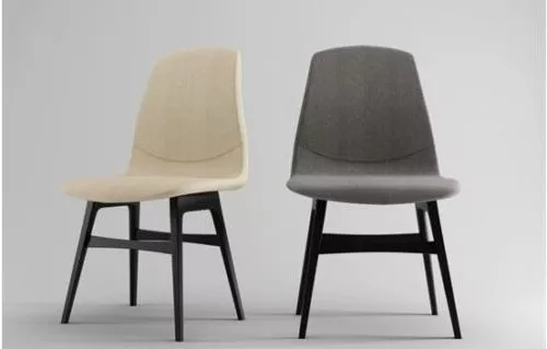 Modern Grey Single Chair 3d model Modern Grey Single Chair 3d model