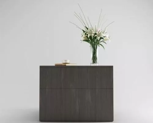 Modern Minimalist Bedside Table 3d model Modern Minimalist Bedside Table 3d model