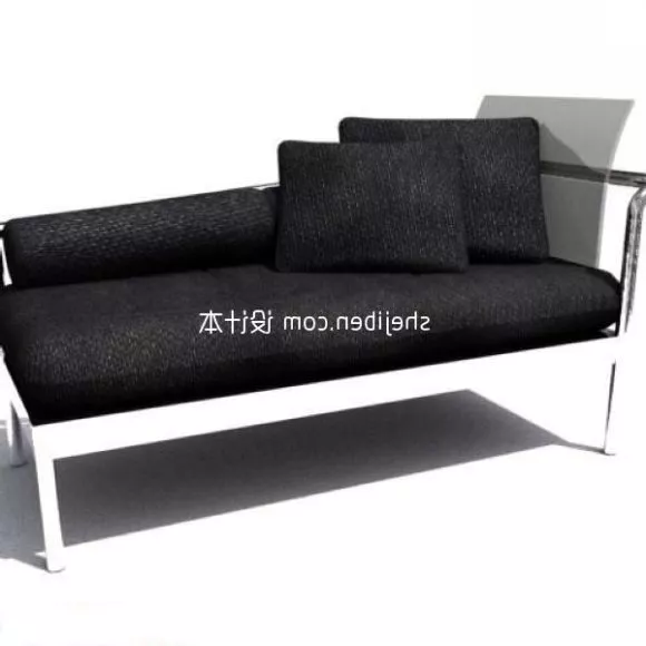 Leather Sofa Field Corner 3d model