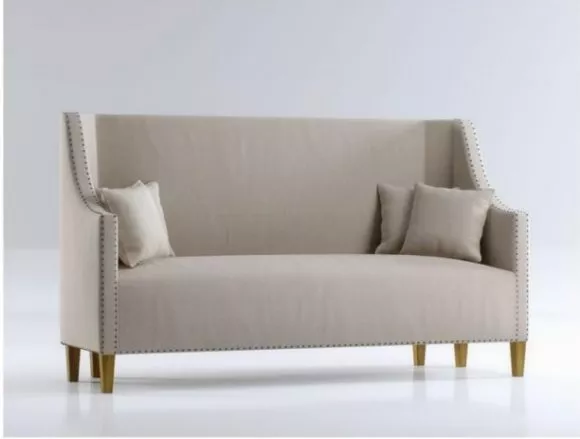 Modern Beige Fabric Sofa 3d model Modern Beige Fabric Sofa 3d model