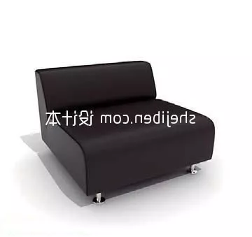 Smooth Edge Upholstered Sofa Massas 3d model