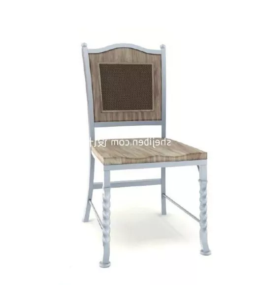 Traditional Chinese Square Table Set 3d model