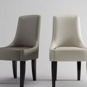 Modern Upholstery Single Chair 3d model