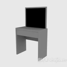Modern Makeup Table 3d model