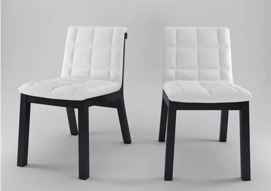 Modern Style Single Chair Upholstery 3d model Modern Style Single Chair Upholstery 3d model