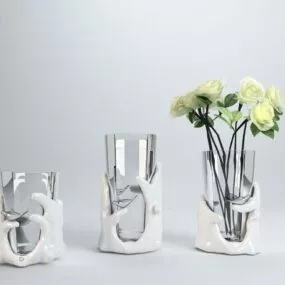 Modern Vase Carving Stand 3d model