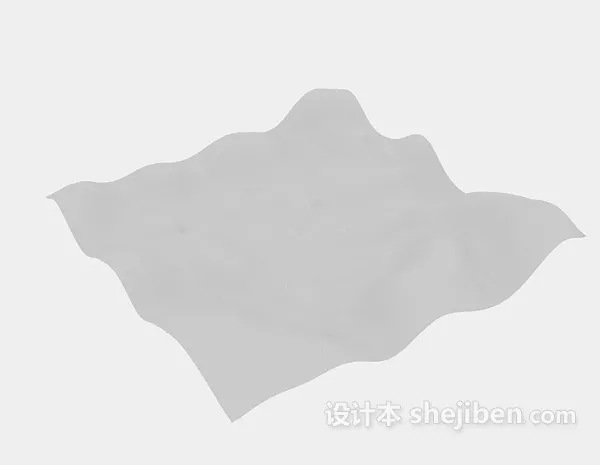 Rock Mountain Terrain Landscape 3d model