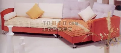 Sofa Upholstered 3d model