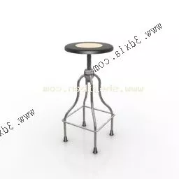 Chair Cantilever, Curved Frame 3d model