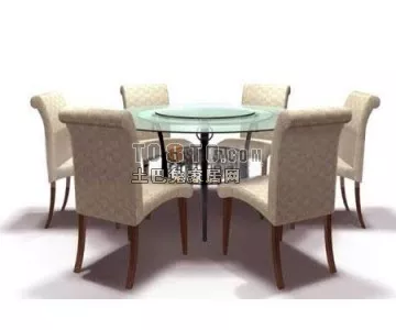 Office Table L Shape With Divider, Office Furniture 3d model