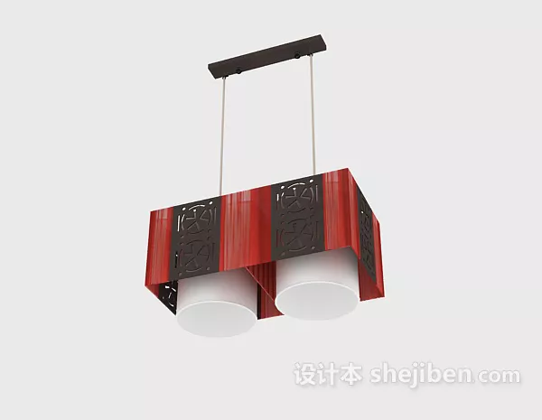 Vitruvian Man Lamp 3d model