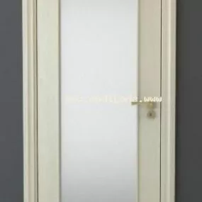 Bathroom Door Furniture 3d model