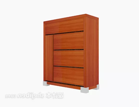 Glasscase For Tv Stand 3d model
