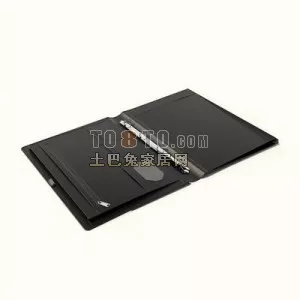 Black Notebook Showcase Product 3d model Black Notebook Showcase Product 3d model