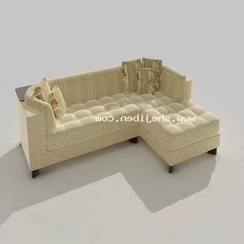 Office L Shaped Sofa Modern Style 3d model Office L Shaped Sofa Modern Style 3d model