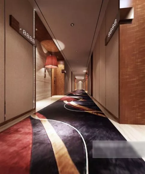 Scifi Spaceship Corridor 3d model