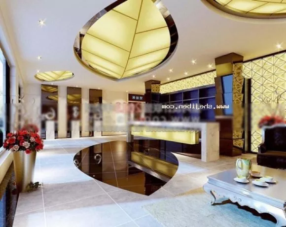 Office Lobby With Reception Interior Scene 3d model Office Lobby With Reception Interior Scene 3d model