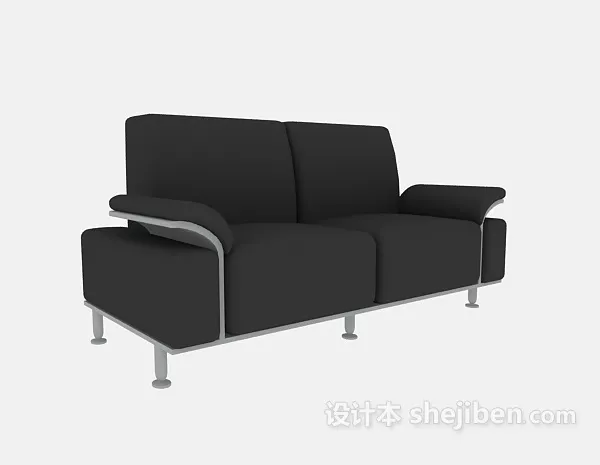 Modern Sofa Upholstered 3d model