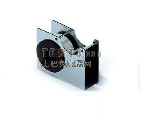 Office Supplies Steel Holder Accessories 3d model