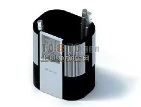 Office Supplies Pen Holder 3d model