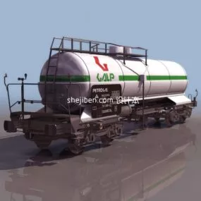 Oil Tanker 3d model