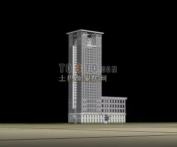 Azadi Square Building 3d model