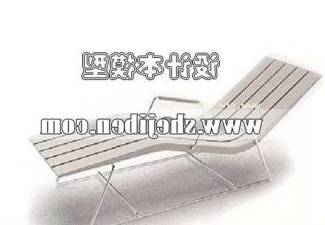 Outdoor Recliner Swimming Furniture 3d model Outdoor Recliner Swimming Furniture 3d model