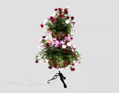 Stand Wrought Iron 3d model